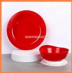 Spill Proof Scoop Bowl and Plate